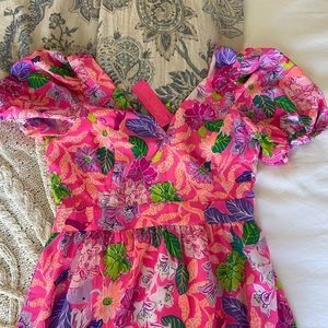 Lilly Pulitzer Grace Tiered Midi Dress - size 16